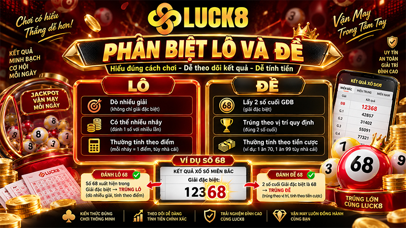 Phân biệt lô và đề